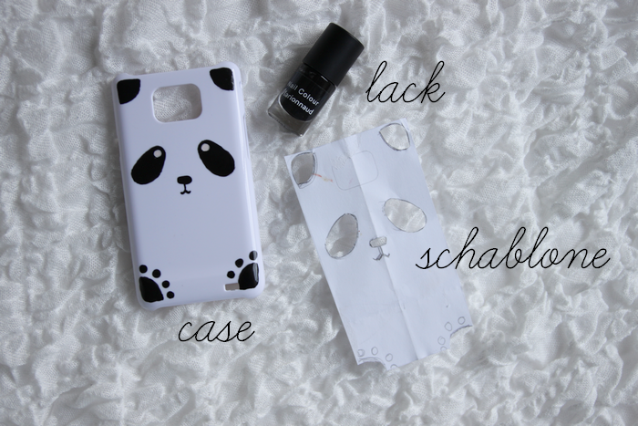 DIY Panda Phone Case