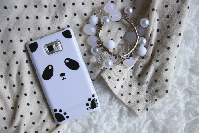 DIY Panda Phone Case