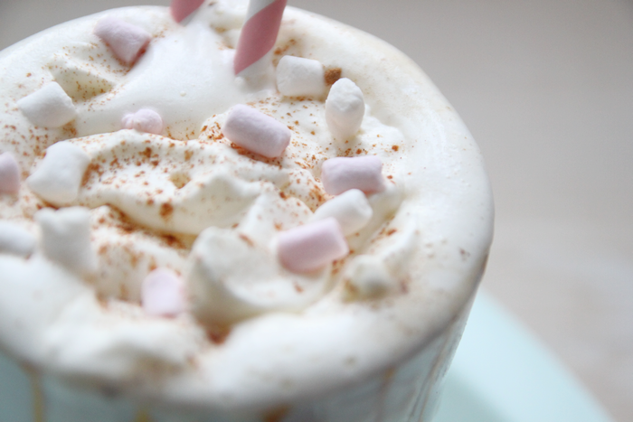Spiced White Hot Chocolate