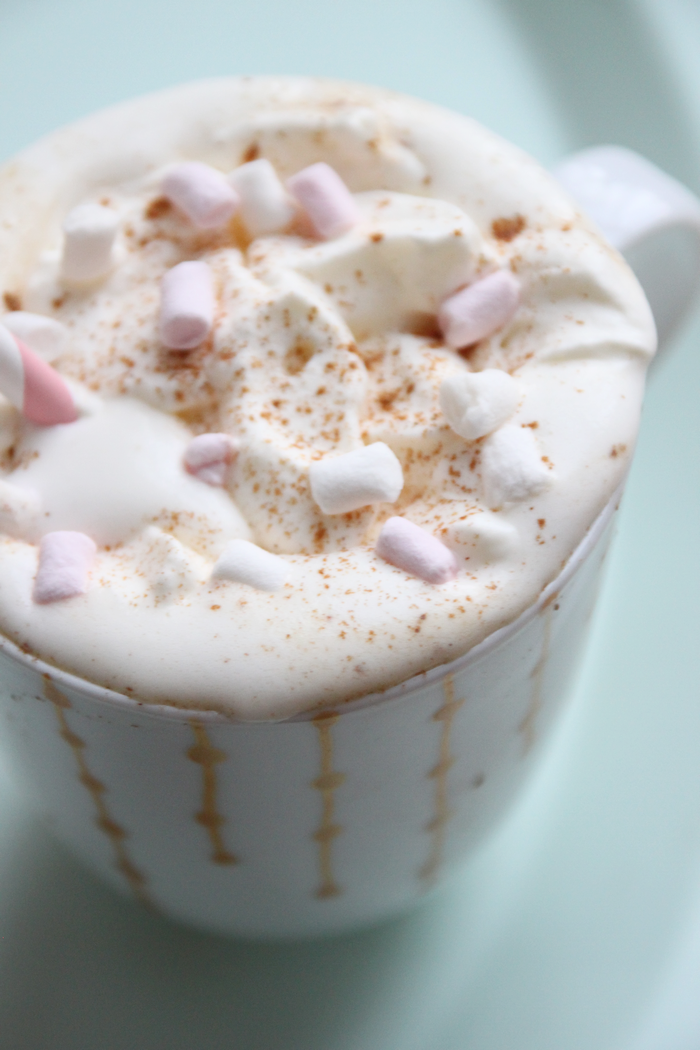 Spiced White Hot Chocolate